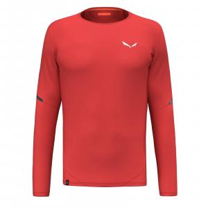 Longsleeve trekkingowy męski Salewa PEDROC DRY czerwony 00-0000028578_1500