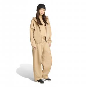 Bluza z kapturem damska adidas Z.N.E. beżowa JY5970