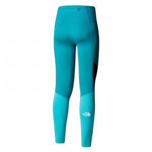 Legginsy do biegania damskie The North Face TRAIL RUN niebieskie NF0A8BNV92Y