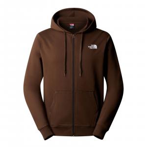 Bluza z kapturem męska The North Face OPEN GATE FZ brązowa NF00CEP7HCF