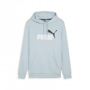 Bluza z kapturem męska Puma ESS + 2 COL BIG LOGO TR niebieska 58676528