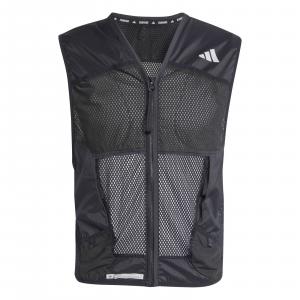 Bezrękawnik do biegania męski adidas ULTIMATE POCKET czarny JF1479