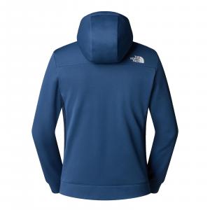 Polar z kapturem męski The North Face MOUNTAIN ATHLETICS niebieski NF0A893QHDC