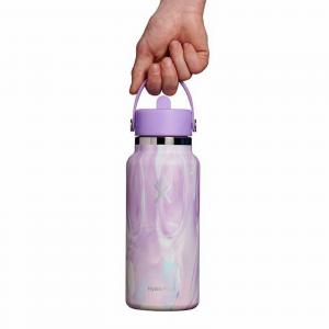Butelka termiczna unisex Hydro Flask WIDE FLEX STRAW CAP 946 ML fioletowa LE-S25W32-C
