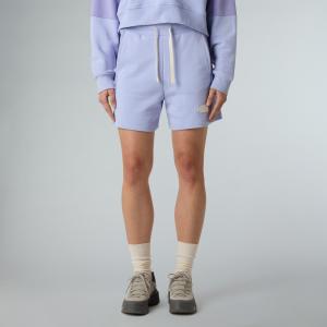 Spodenki damskie The North Face TERRY RELAXED fioletowe NF0A8C270VI