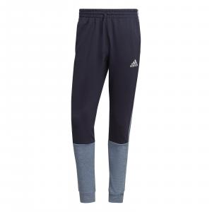 Spodnie dresowe męskie adidas ESSENTIALS MELANGE granatowe HK2898