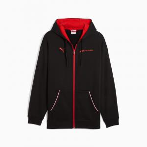 Bluza z kapturem męska Puma F1 ESSENTIAL+ FZ czarna 63265301