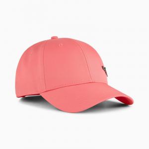 Czapka z daszkiem dziecięca Puma ESS METAL BB JR różowa 02611604