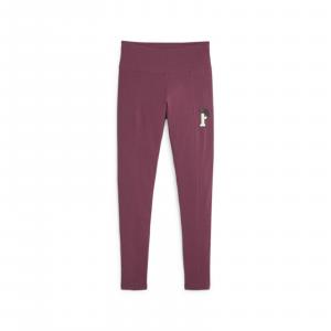 Legginsy damskie Puma SQUAD fioletowe 62149022