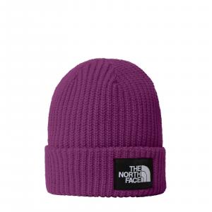 Czapka zimowa dziecięca The North Face SALTY LINED BEANIE fioletowa NF0A7WG81I7