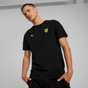 Koszulka męska Puma FERRARI RACE COLORED SHIELD czarna 62705601