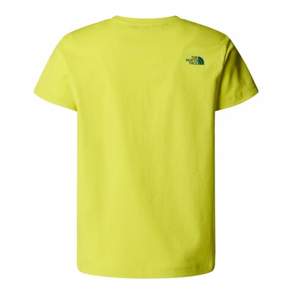 Koszulka chłopięca The North Face GRAPHIC RELAXED zielona NF0A8AXGJE3