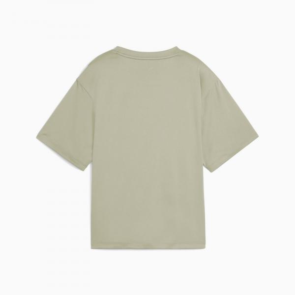 Koszulka damska Puma TAD ESSENTIAL RELAXED zielona 52713982