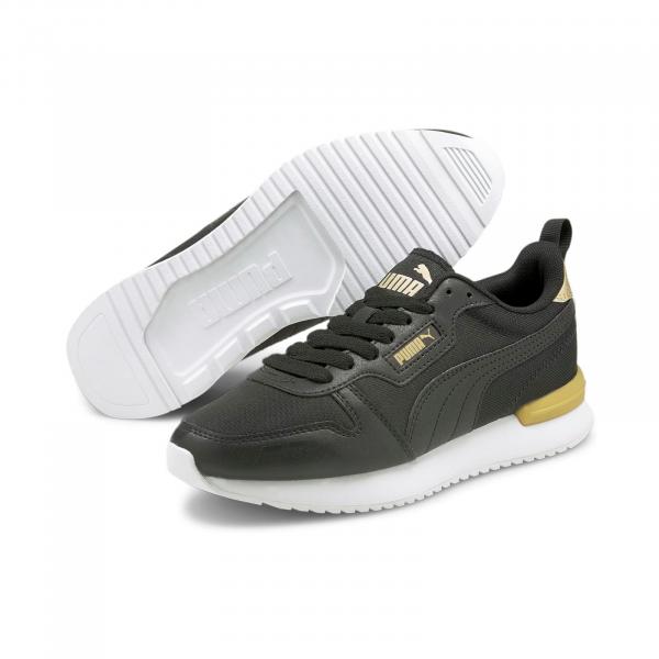 Buty sportowe damskie Puma R78 METALLIC POP czarne 38107001