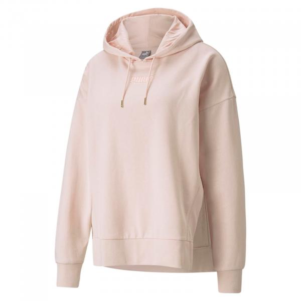 Bluza z kapturem damska Puma HER różowa 58951936