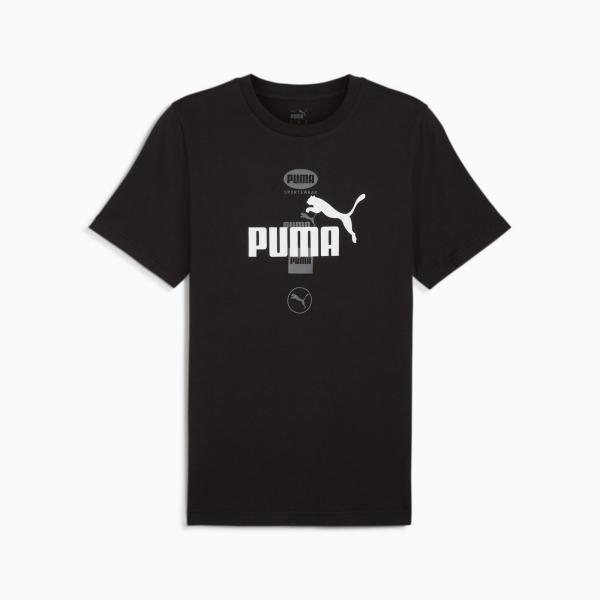 Koszulka męska Puma POWER GRAPHIC czarna 68173801