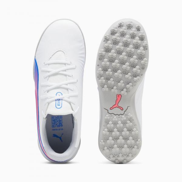 Turfy chłopięce Puma KING MATCH TT JR białe 10805002