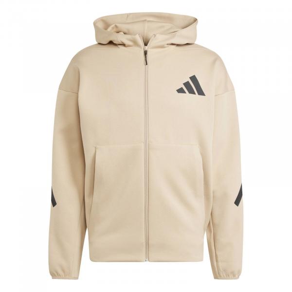 Bluza z kapturem męska adidas Z.N.E. beżowa JF2445