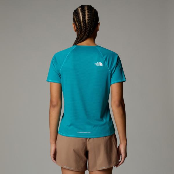 Koszulka damska The North Face SUNRISER S/S niebieska NF0A8BBX6GO