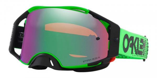 Gogle rowerowe unisex Oakley AIRBRAKE MX zielone 7046-D400