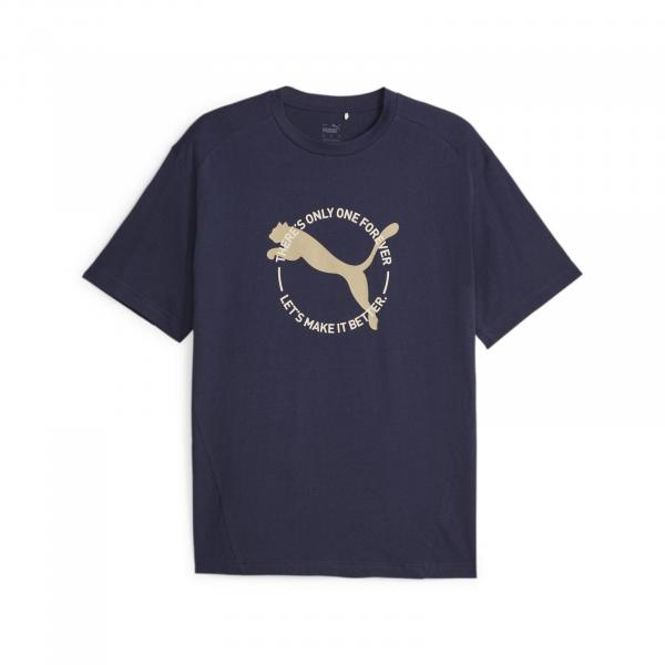 Koszulka męska Puma BETTER SPORTSWEAR granatowa 67606206