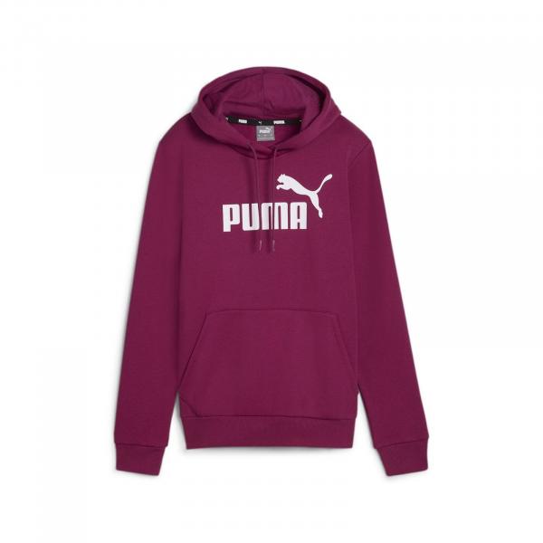 Bluza z kapturem damska Puma ESS LOGO różowa 58678952