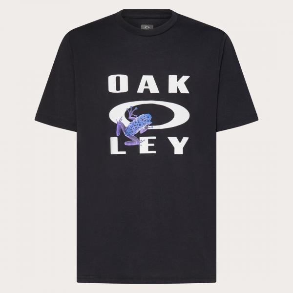 Koszulka męska Oakley O FROG czarna FOA406473-02E
