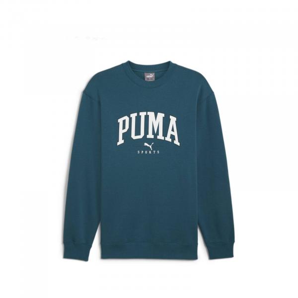 Bluza męska Puma SQUAD CREW FL zielona 68179422