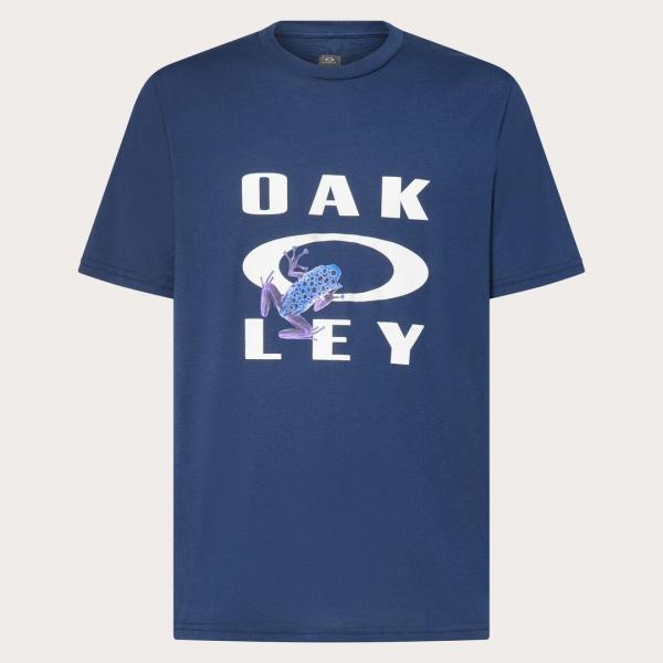 Koszulka męska Oakley O FROG niebieska FOA406473-6GA