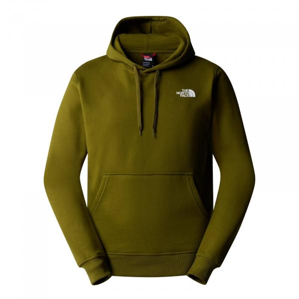 Bluza z kapturem męska The North Face SIMPLE DOME zielona NF0A7X1JPIB