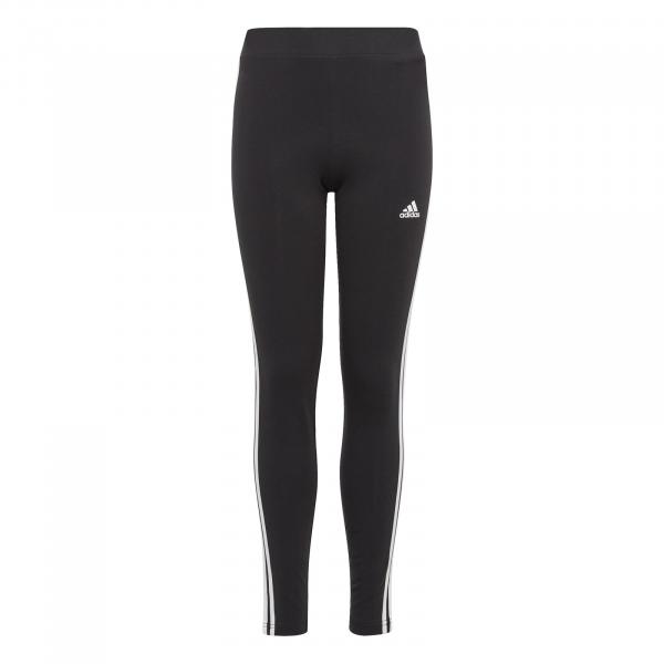 Legginsy dziewczęce adidas ESSENTIALS 3-STRIPES czarne IC3623