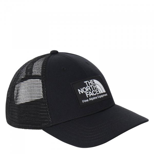 Czapka z daszkiem unisex The North Face MUDDER TRUCKER czarna NF0A5FXAJK3