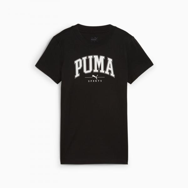 Koszulka damska Puma SQUAD GRAPHIC czarna 68153701