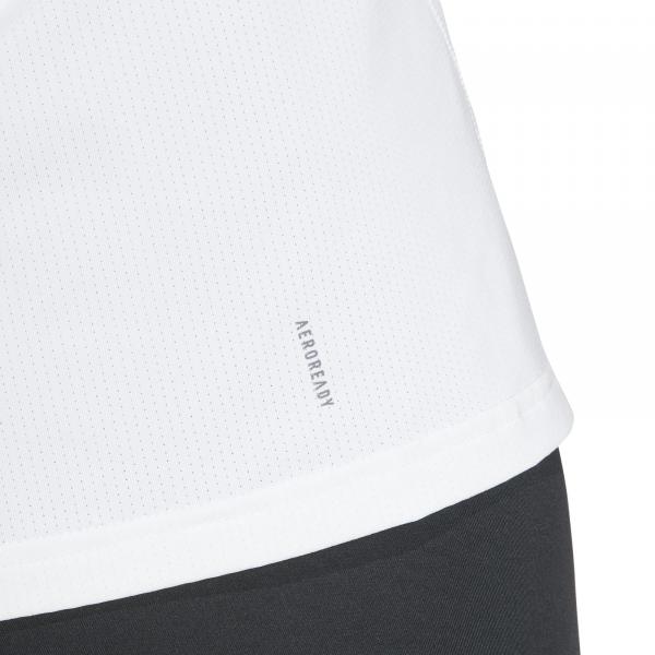 Tank top treningowy damski adidas D4T biały IT7427