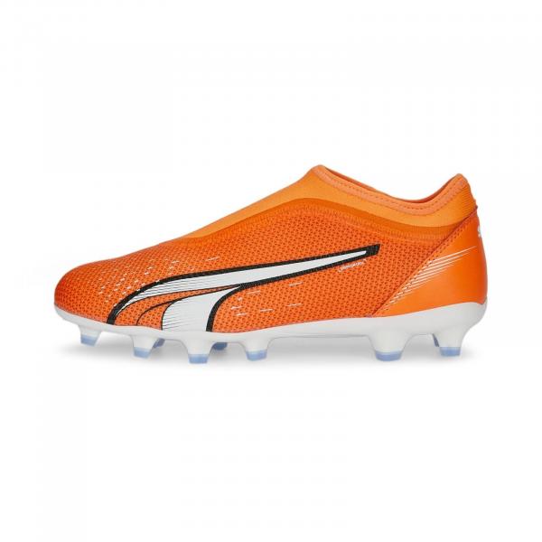 Korki dziecięce Puma BUTY ULTRA MATCH LL JR pomarańczowe 10722901