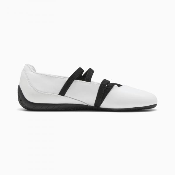 Baleriny damskie Puma SPEEDCAT LTH białe 40358701