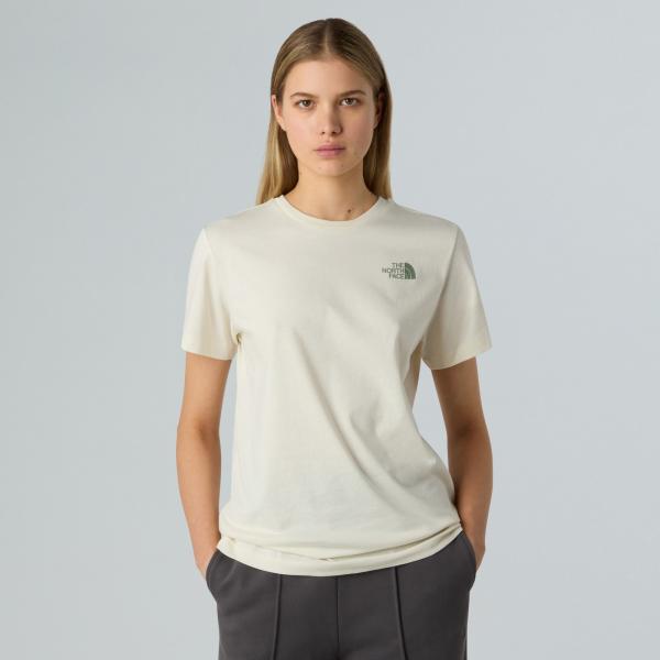 Koszulka damska The North Face REDBOX beżowa NF0A87NKEBE