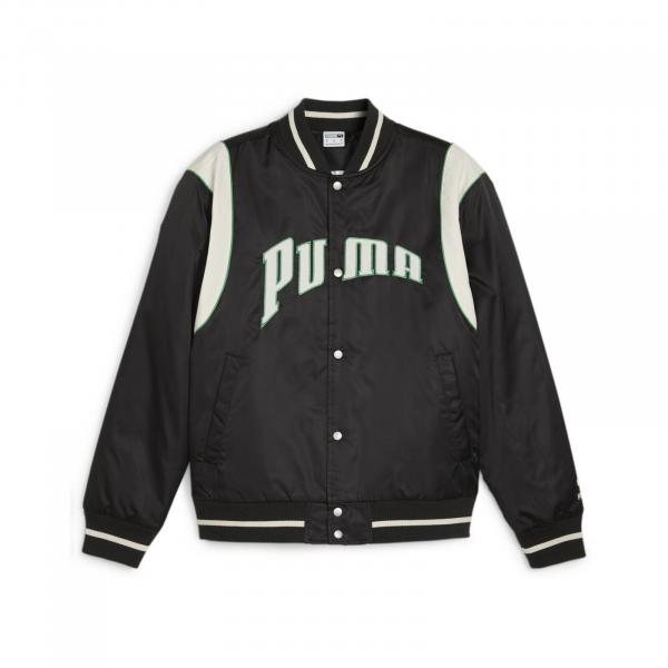 Kurtka męska Puma TEAM VARSITY czarna 62369101