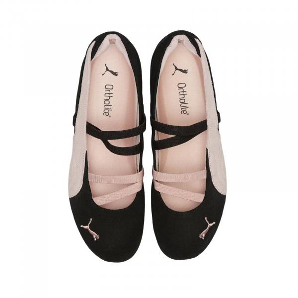Baleriny damskie Puma SPEEDCAT BALLET SD czarne 40128702