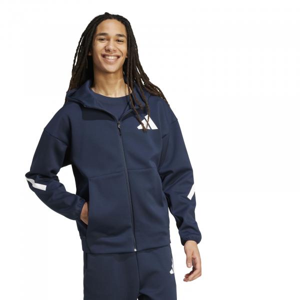 Bluza z kapturem męska adidas Z.N.E. granatowa JW4718