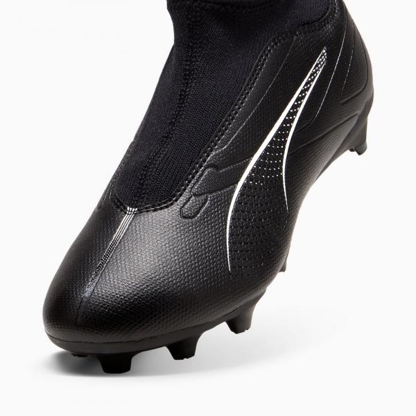 Korki chłopięce Puma ULTRA MATCH+ LL FG/AG JR czarne 10769402