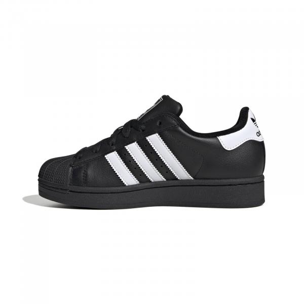Buty sportowe dziecięce adidas SUPERSTAR II czarne JH9977