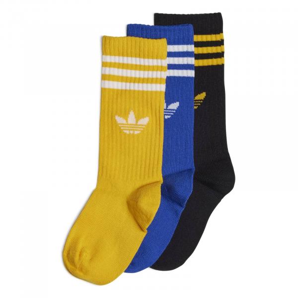 Skarpety unisex adidas CREW 3-PACK wielokolorowe IS0680