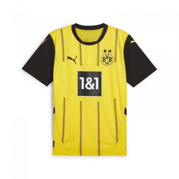 Koszulka męska Puma BVB HOME JERSEY REPLICA żółta 77494601