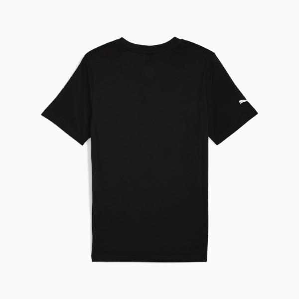 Koszulka męska Puma FERRARI SPORTSWEAR COLORED SHIELD czarna 63278301