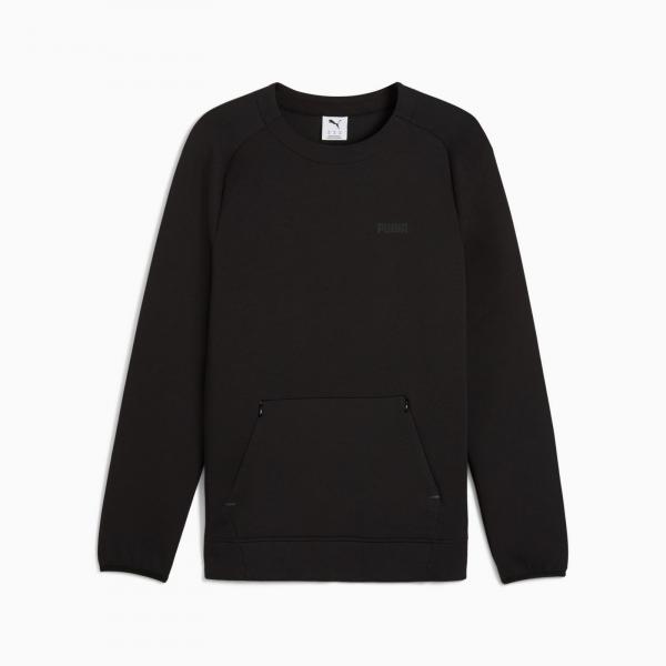 Bluza męska Puma SPACER CREW czarna 68857101