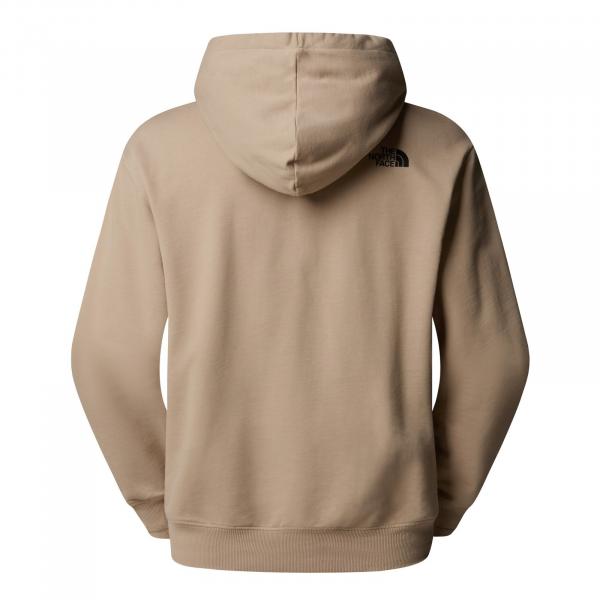 Bluza z kapturem unisex The North Face FLOWER DOME RELAXED beżowa NF0A8EGZBOX