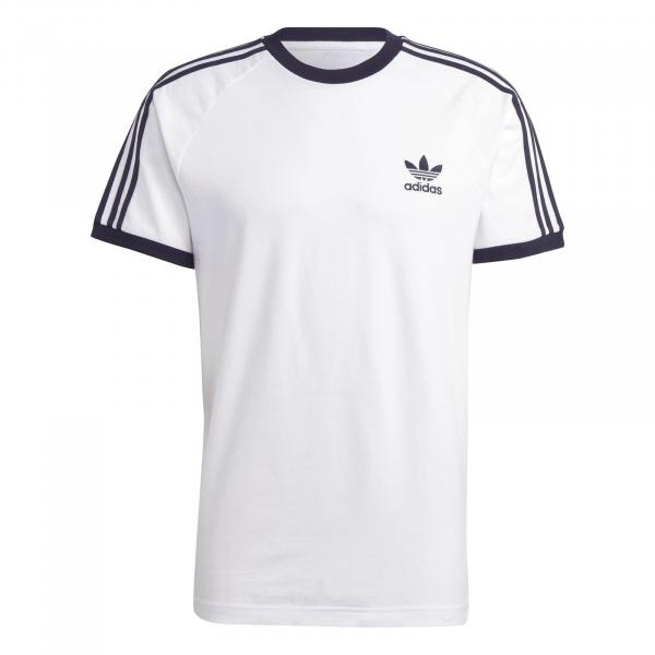 Koszulka męska adidas Originals 3-Stripes biała IA4846