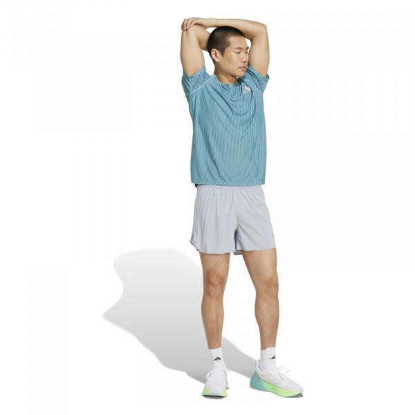 Koszulka do biegania męska adidas ADI365 turkusowa JP3851