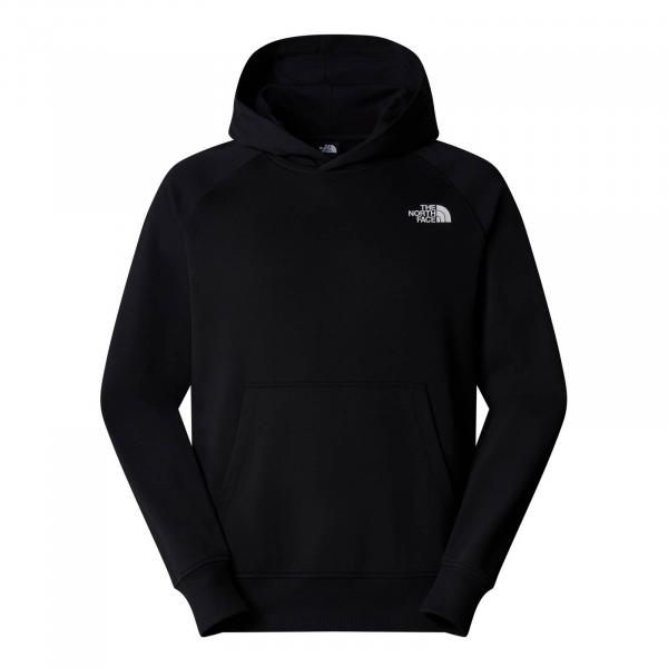 Bluza z kapturem męska The North Face RAGLAN REDBOX czarna NF0A89F9KY4